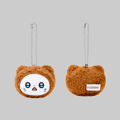 Meow Man - Soft Face Keyring