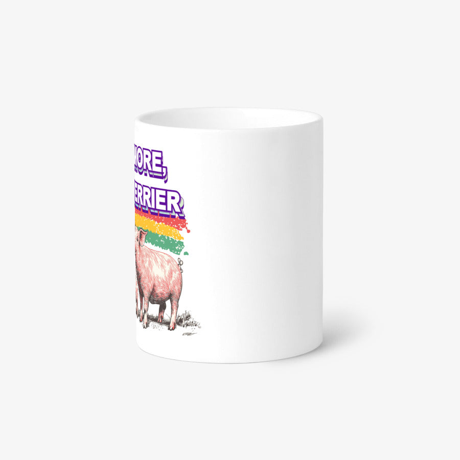 Woori Doori - Pig with Flowers Mug