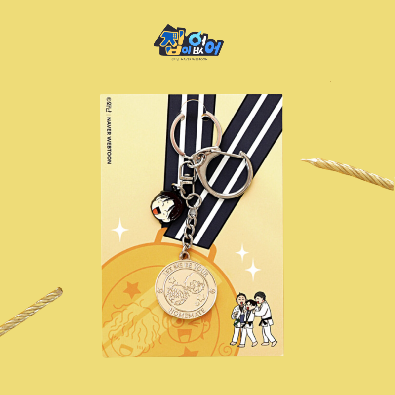 Homeless - Homecoming Day Popup Store - Kang Hara Gold Medal Keyring