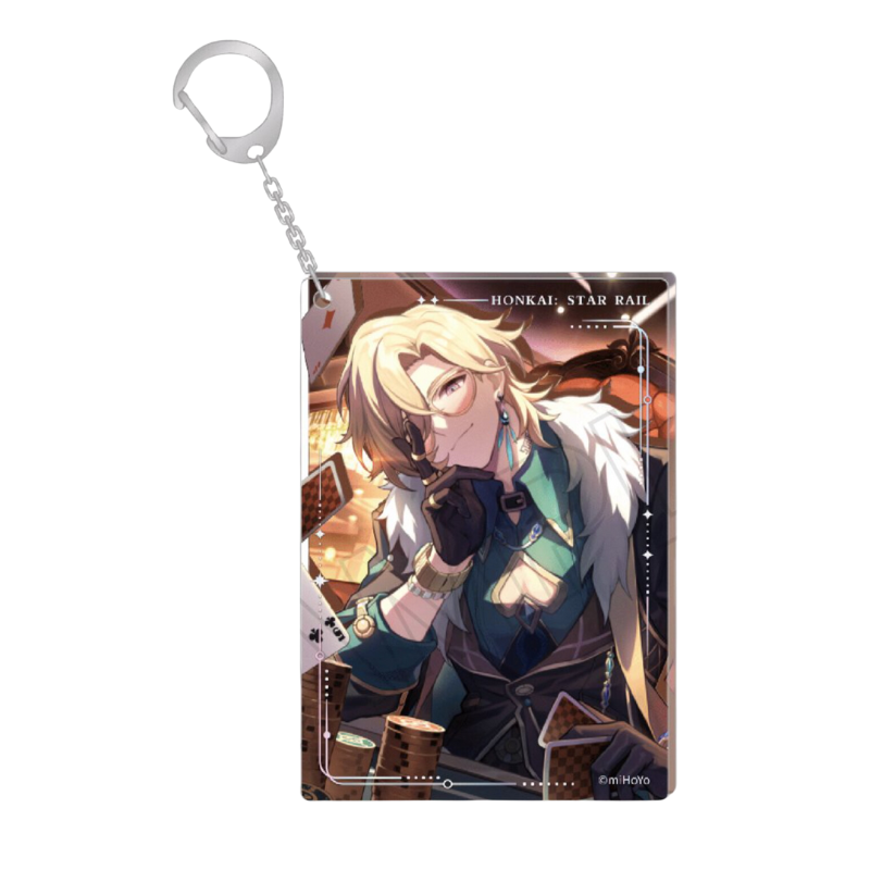 Genshin Impact PC Lounge (Honkai: Starrail) - Acrylic Keyring