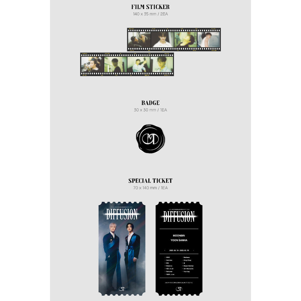 Moon Bin & San Ha (ASTRO) - 2023 FAN CON : Diffusion (DVD ver.)