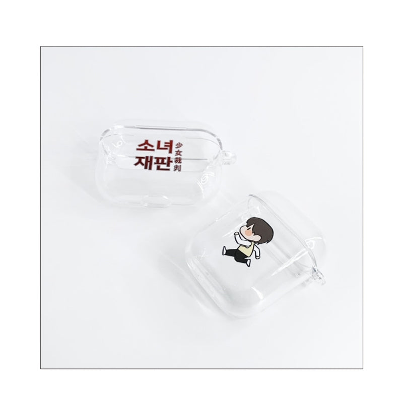 Girl's Trial - AirPods Transparent Hard Case