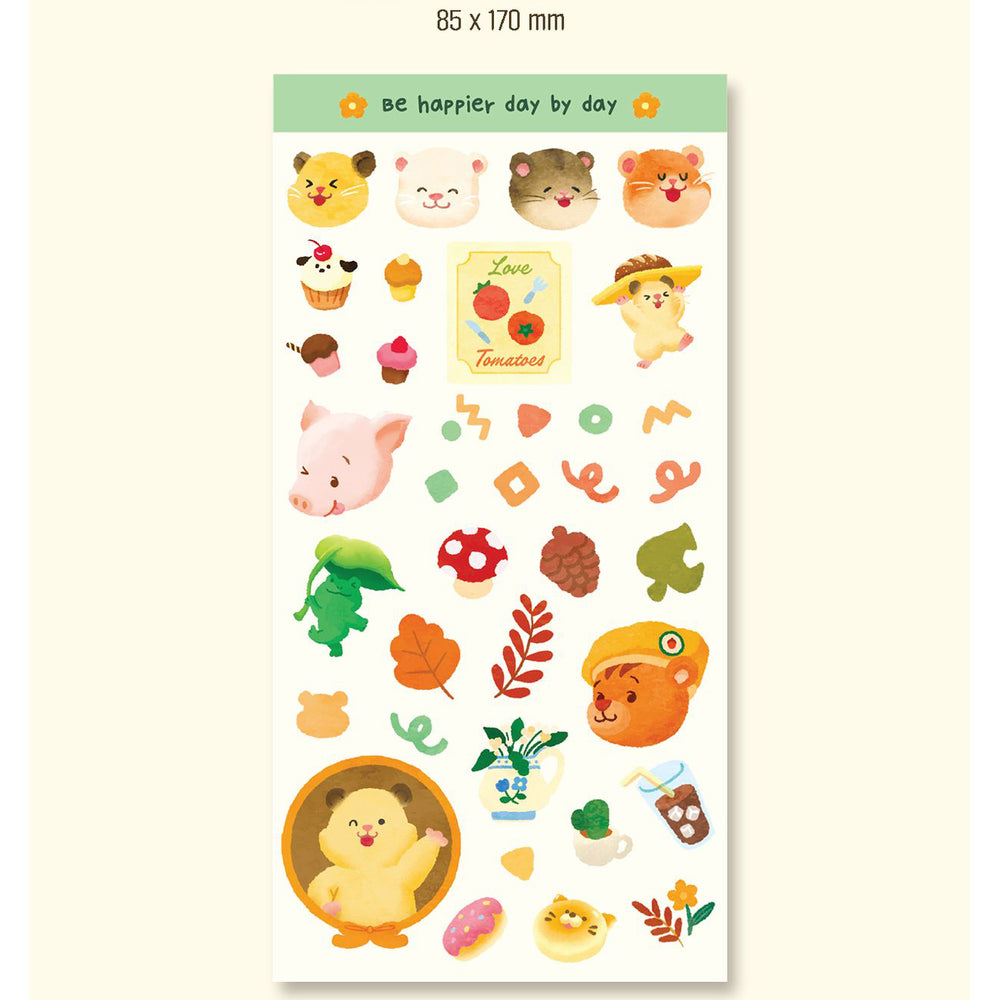 Imming - 2025 Animal Friends Four Seasons Calendar (tumblbug)