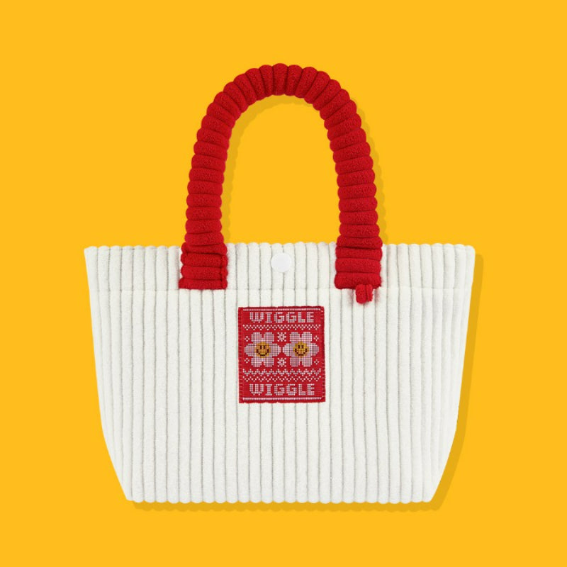 Wiggle Wiggle - Corduroy Tote Bag