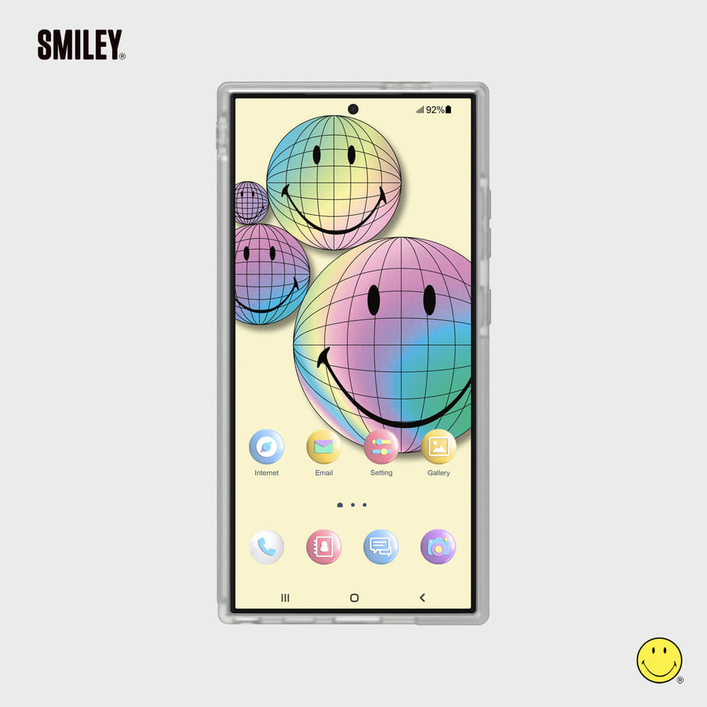 SLBS - Smiley Disco Ball Impression Case (Galaxy S24 Series)