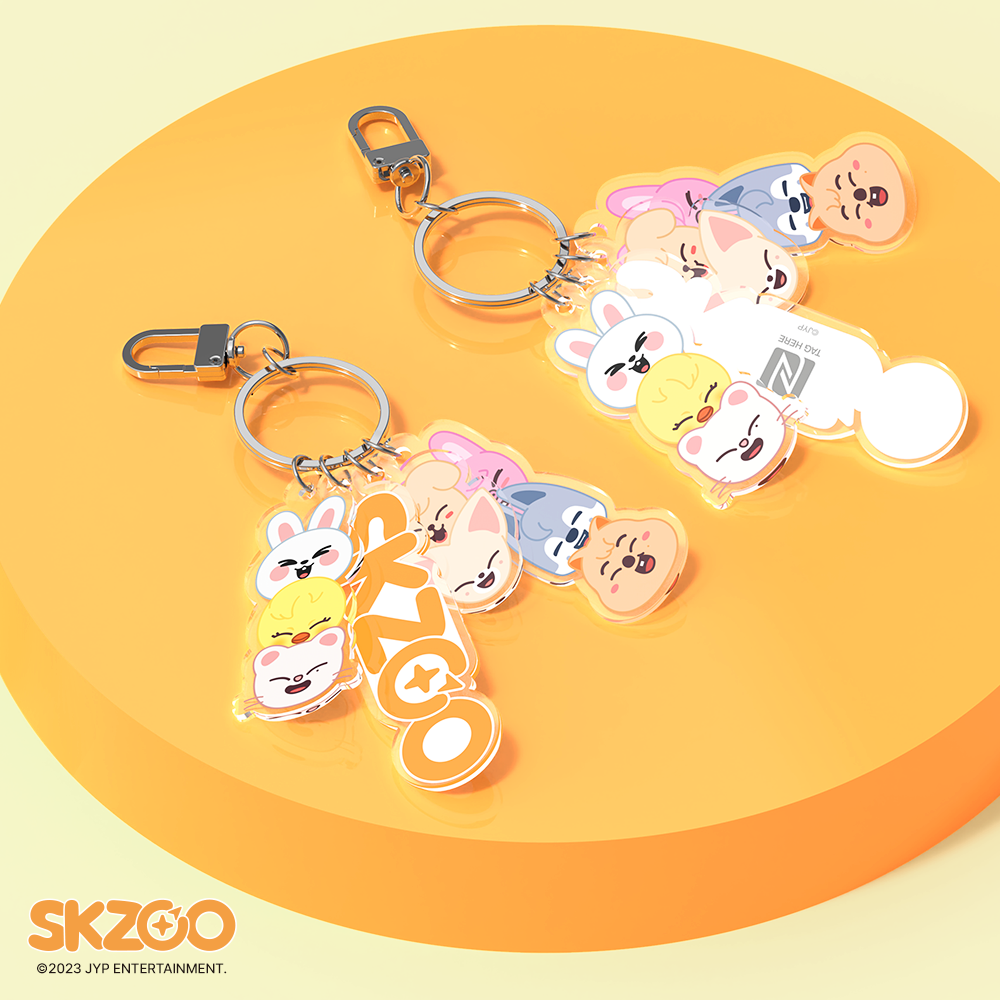 SLBS - SKZOO Group NFC Themed Keyring