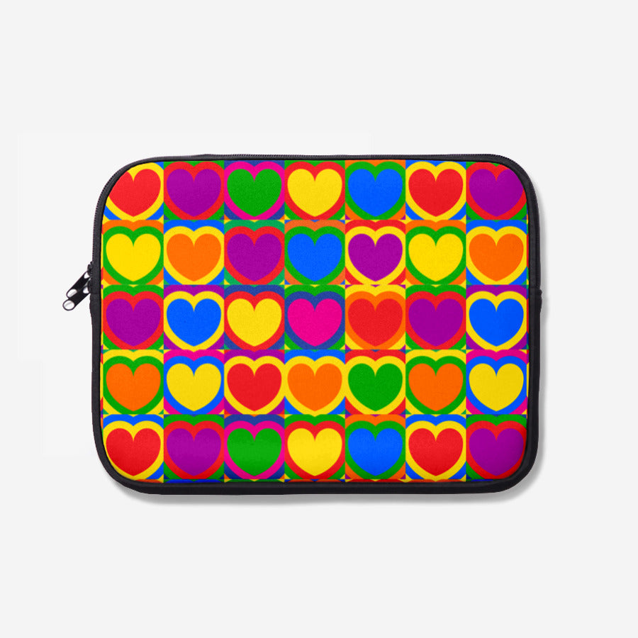 studioAM - Colorful Heart 15" Laptop Case