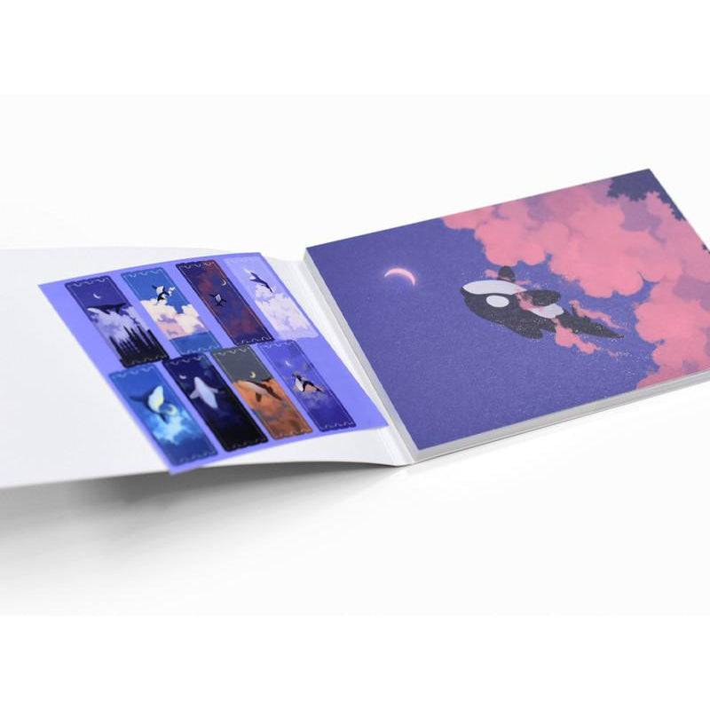 Orin - Postcard Book + Sticker Set