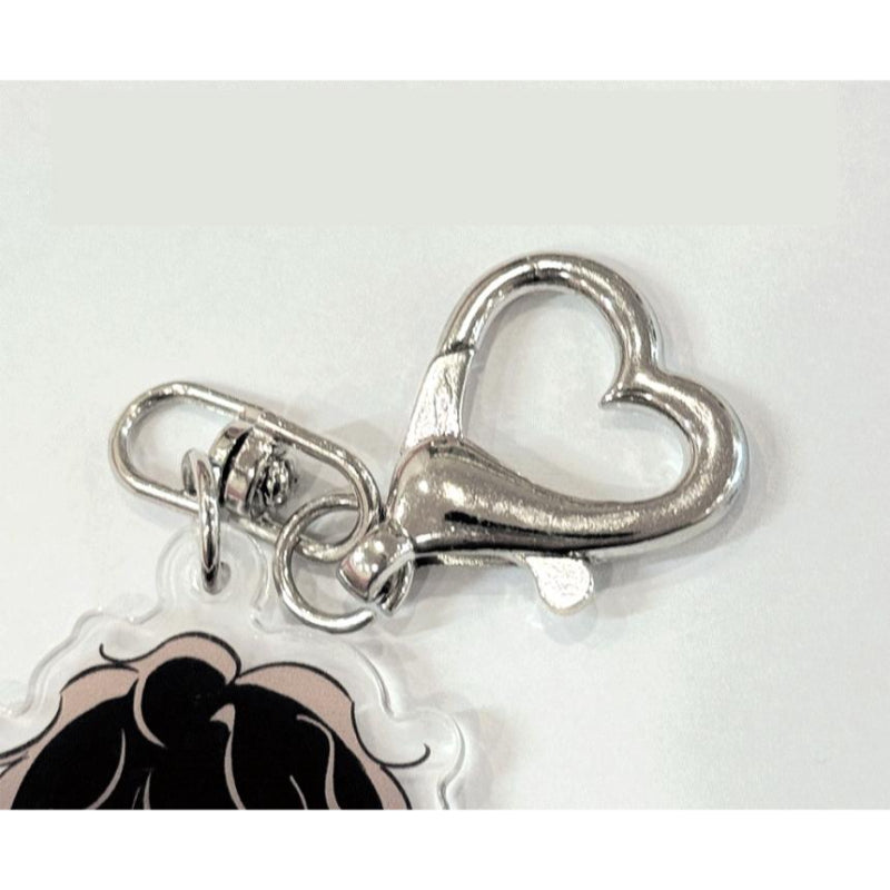 Hair Raising Desires - Acrylic Keyring