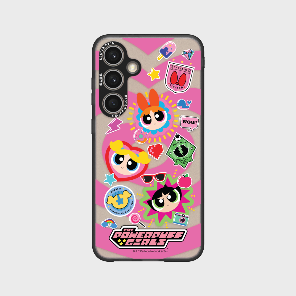 SLBS - Powerpuff Girls Patch Impression Case (Galaxy S24+)