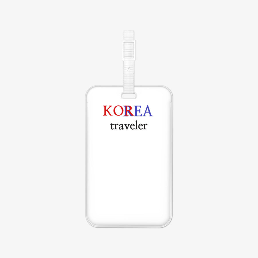 Korea Traveler - PVC Name Tag