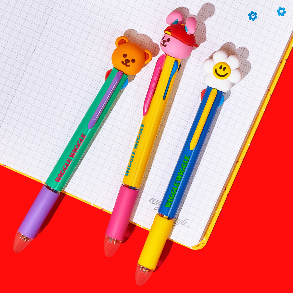 Wiggle Wiggle - Figure Multi 4 Color Ball Pen