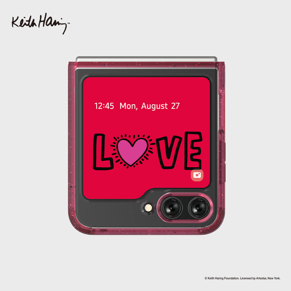 SLBS - Keith Haring Love Eco Lens Case (Galaxy Z Flip5)