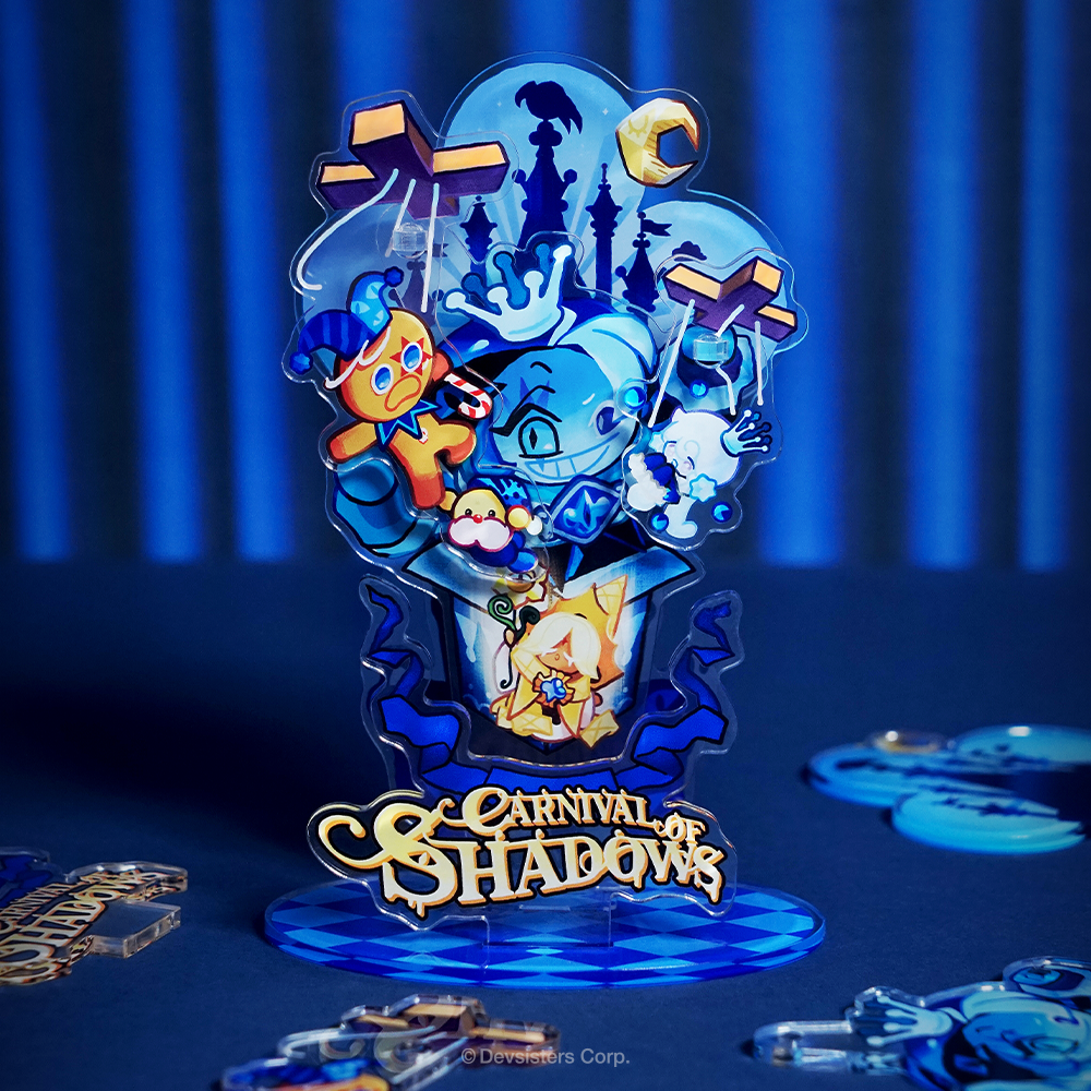 Cookie Run : Kingdom - Carnival of Shadows 4th Anniversary Acrylic Diorama Stand