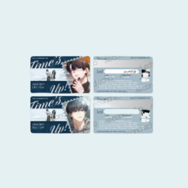 Time's Up x Second Echo - Airport VIP Membership Card Set