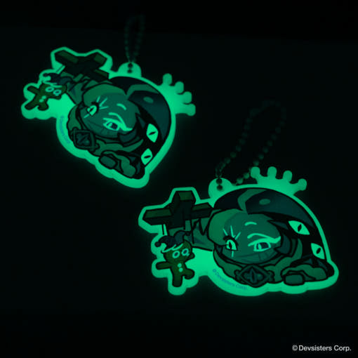 Cookie Run : Kingdom - Carnival of Shadows 4th Anniversary Shadow Milk Cookie Keychain