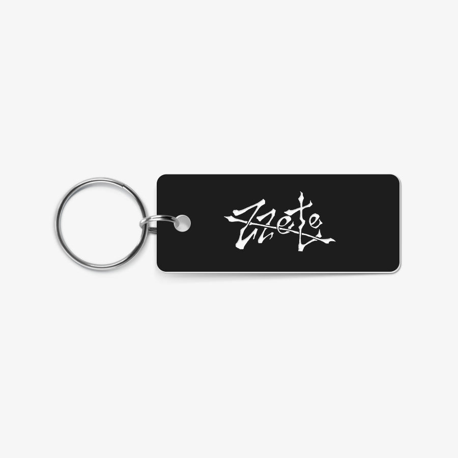 Dyvmffp_0fficia1 - Square Two-Tone Keyring