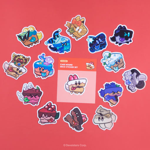 Cookie Run: Kingdom - Cake Hound Deco Sticker Set