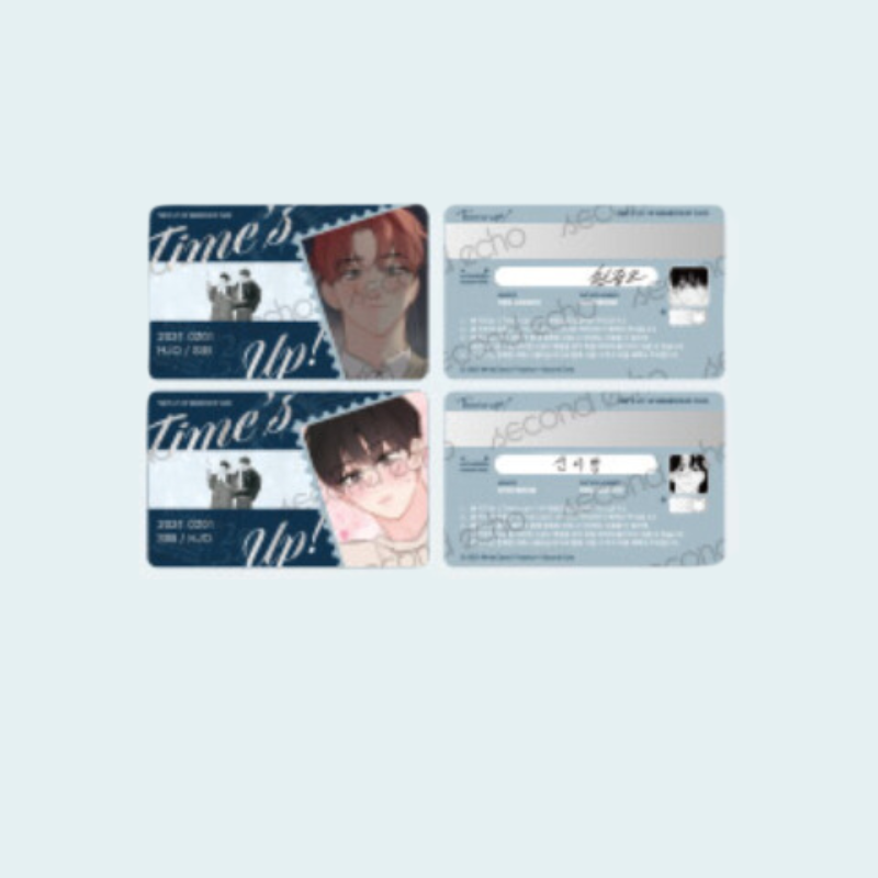 Time's Up x Second Echo - Airport VIP Membership Card Set