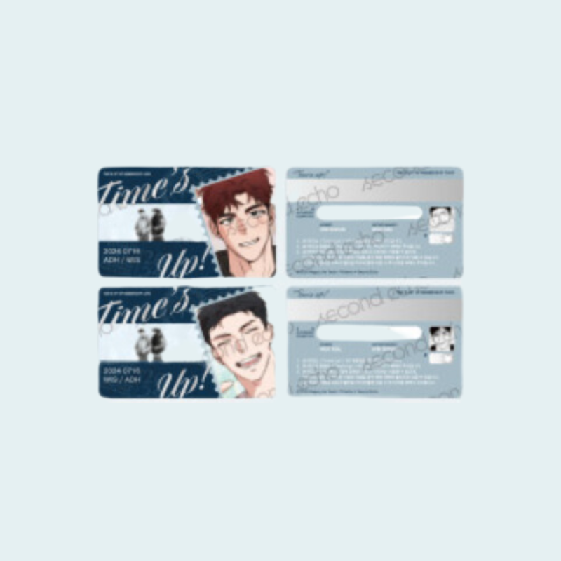 Time's Up x Second Echo - Airport VIP Membership Card Set