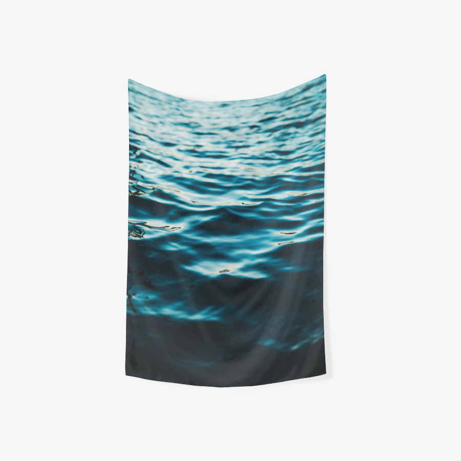 mcble - Blue Calm Chiffon Screen