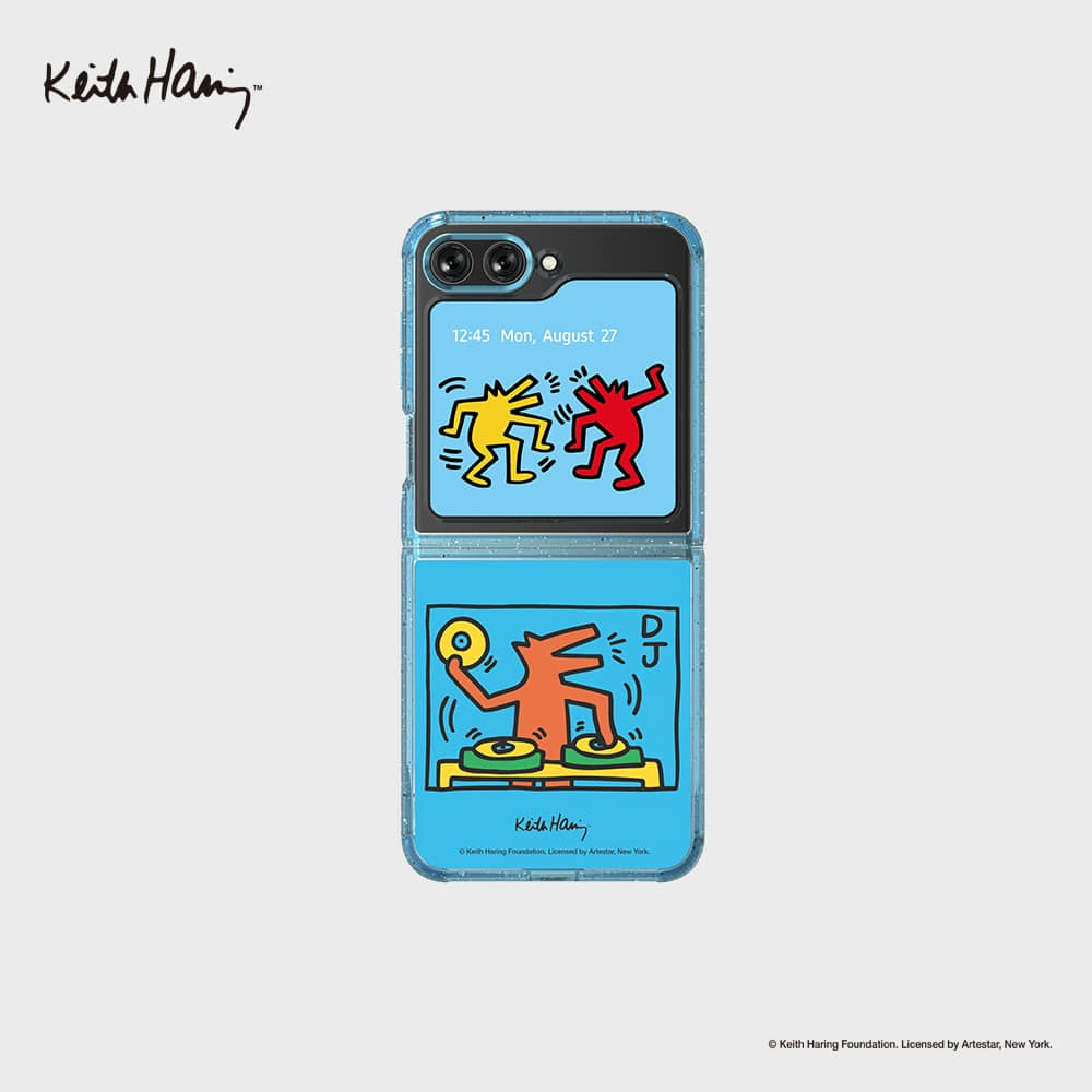 SLBS - Keith Haring Music Eco Lens Case (Galaxy Z Flip5)