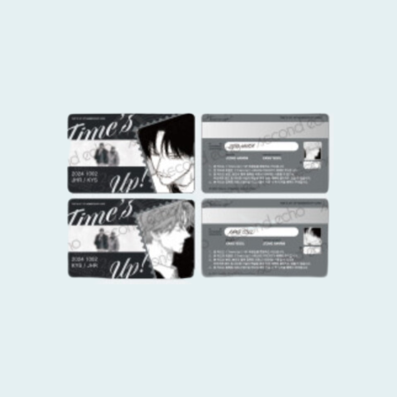 Time's Up x Second Echo - Airport VIP Membership Card Set