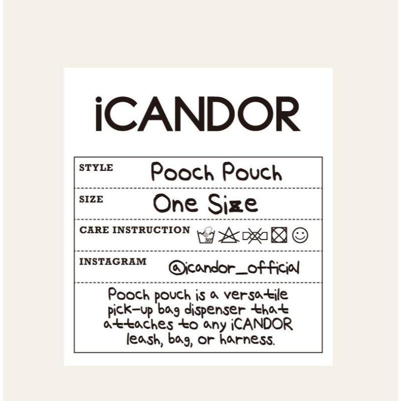 iCANDOR - Pooch Pouch