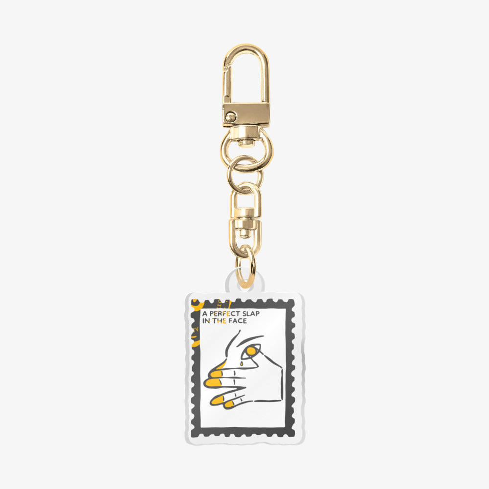 Liquid Shadow Studio - Stamp Face Acrylic Keyring