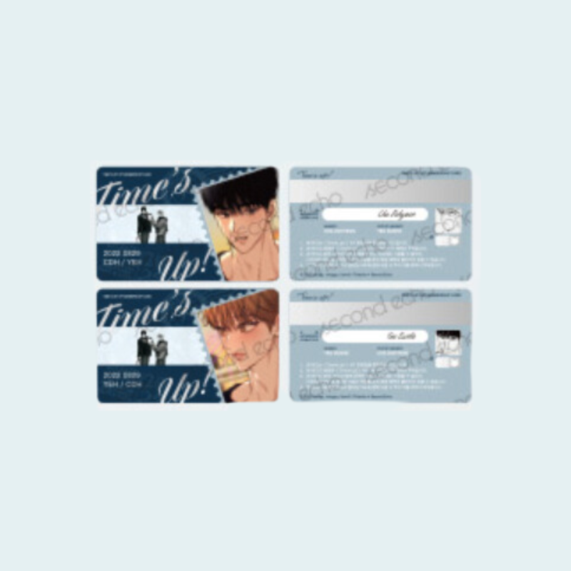 Time's Up x Second Echo - Airport VIP Membership Card Set