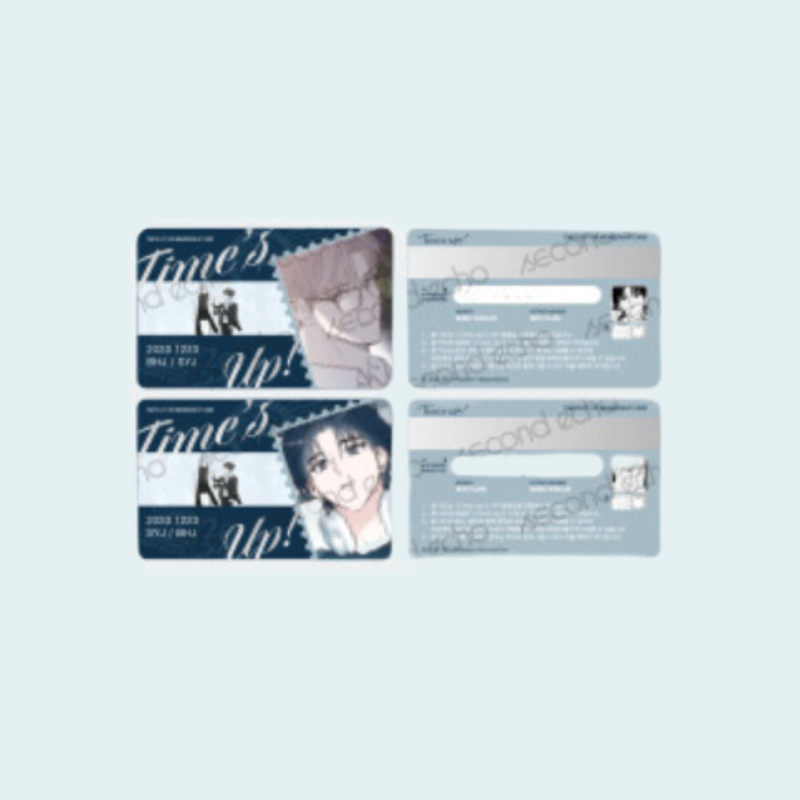 Time's Up x Second Echo - Airport VIP Membership Card Set