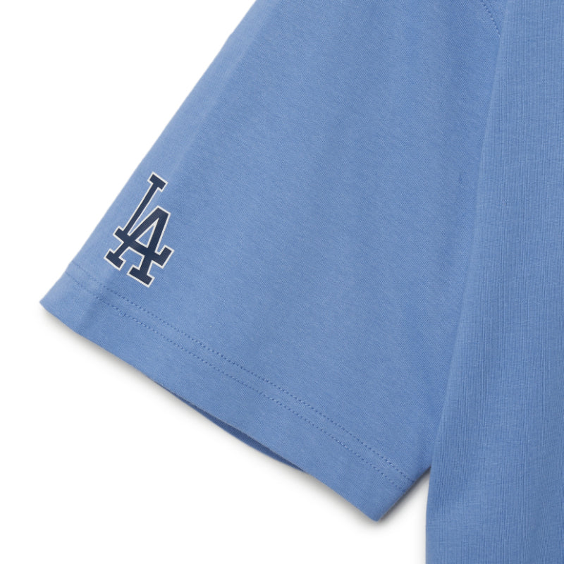 MLB Korea Unisex Checkerboard Clipping Logo Oversized Short Sleeve Tee Shirt NY Yankees Green
