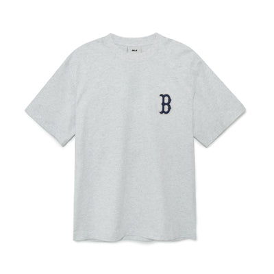 MLB Korea - Classic Monogram Big Logo Short Sleeve T-Shirt Ivory / S
