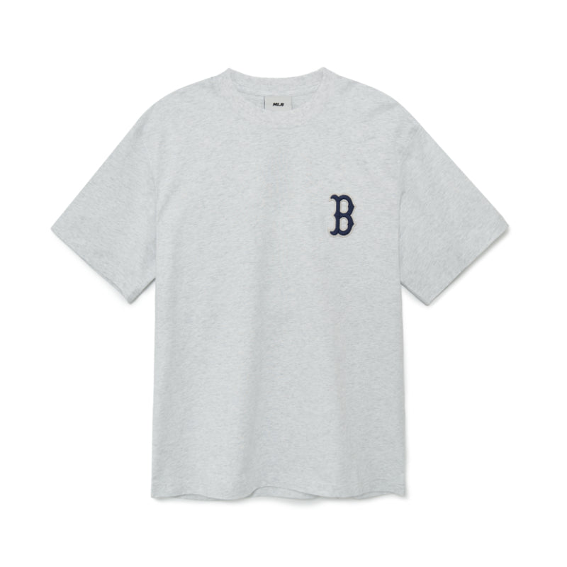 MLB Korea - Classic Monogram Big Logo Short Sleeve T-Shirt Grey / XL