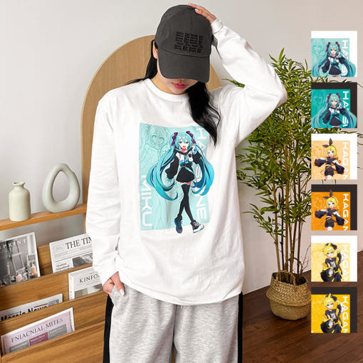 Hatsune Miku - Piapro Characters WE!FLASH Long Sleeve Shirt