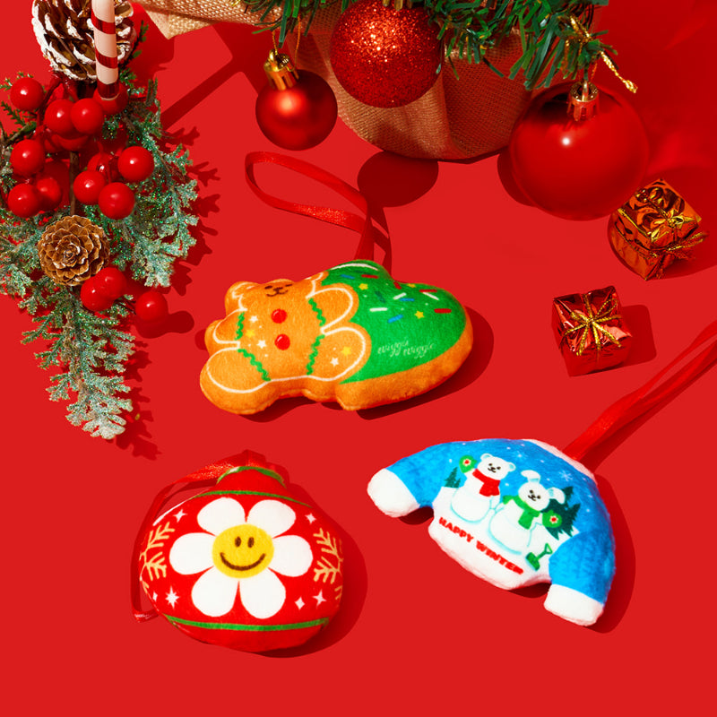 Wiggle Wiggle - Ornament 3P Set