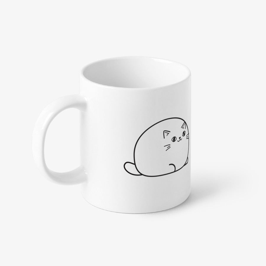 Fat Zoo - Fat Cat Bread Mug