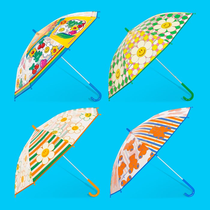 Wiggle Wiggle - Kids Transparent Umbrella