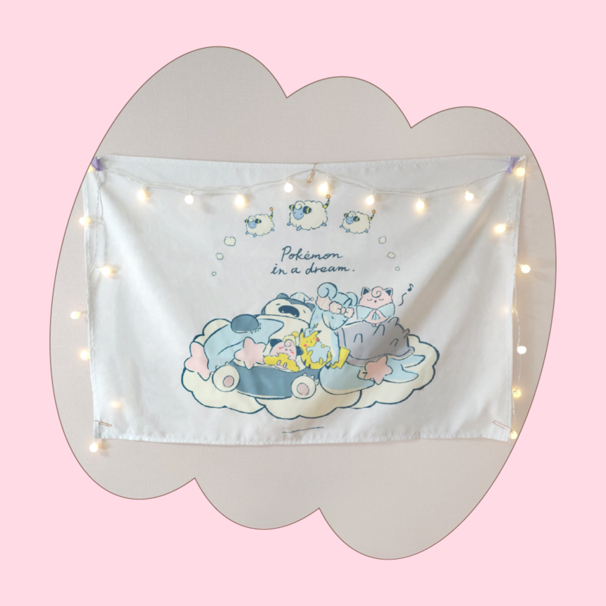 Pokémon - Pokémon in a Dream Fabric Poster & Light Bulb SET