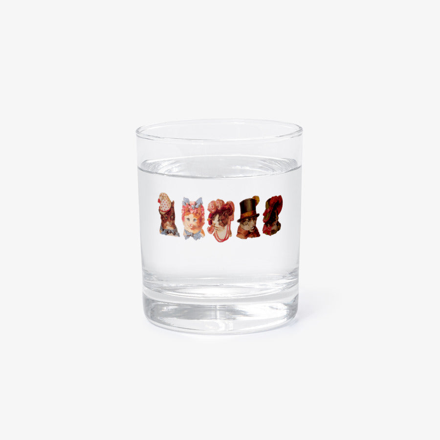 Queens Rain - Kitty Kitty Glass Cup