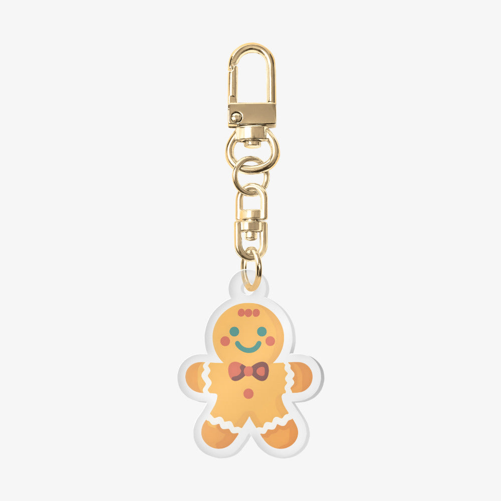 Royamchoco97 - Gingerbread Man Acrylic Keyring