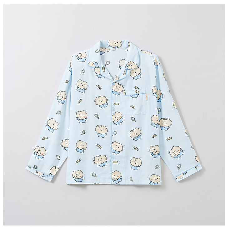 SPAO x Yurang Bear - Long Sleeve Pajamas Set