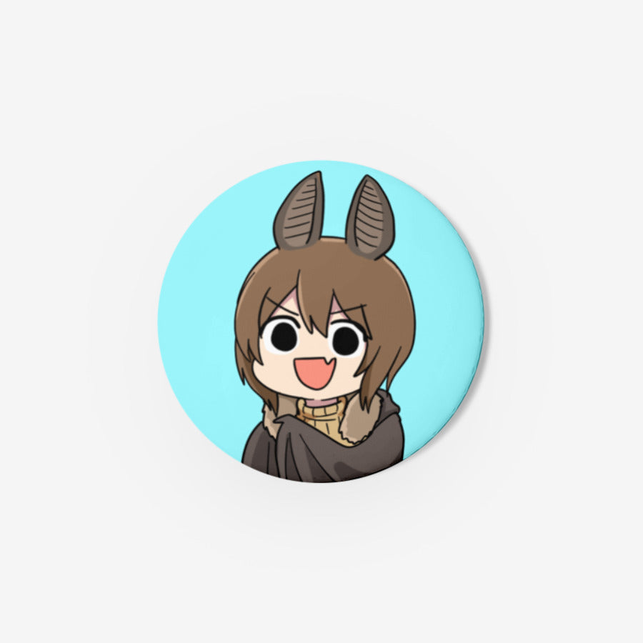 Galois - Bat Girl Pin Button