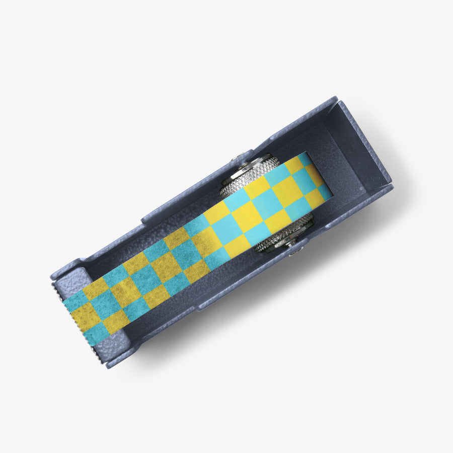 BITE STUDIO - Yellow & Mint Checker Masking Tape