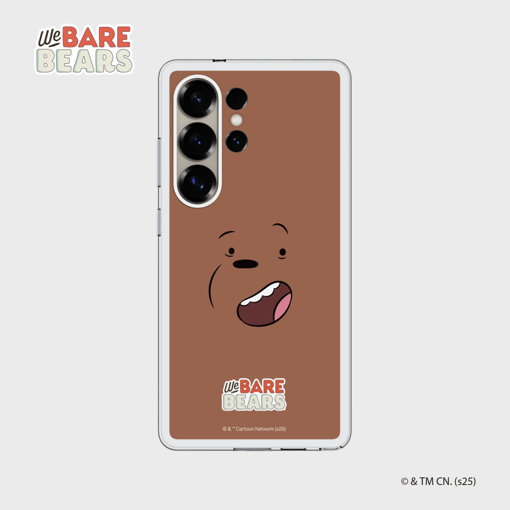 SLBS - We Bare Bears Grizzly Flip-Suit Card (Galaxy S25 Series)