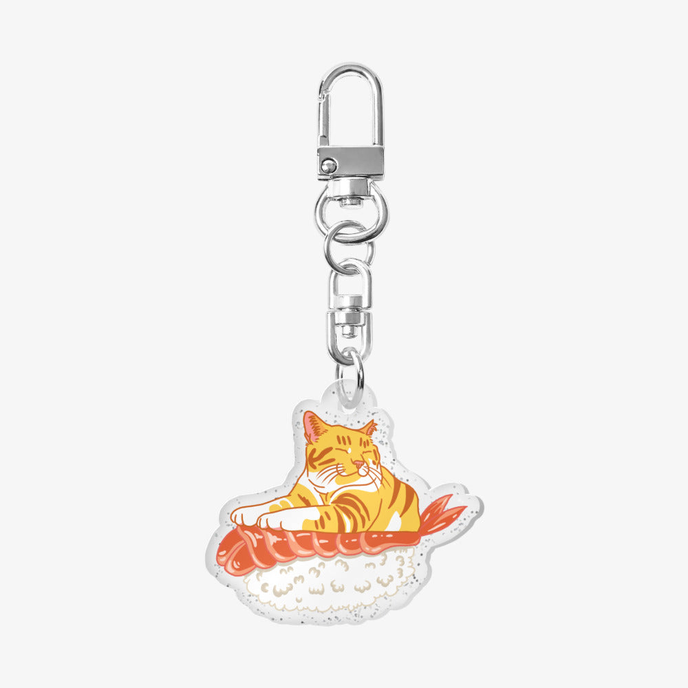 Tattooist Auvers - Cat Sushi Acrylic Keyring