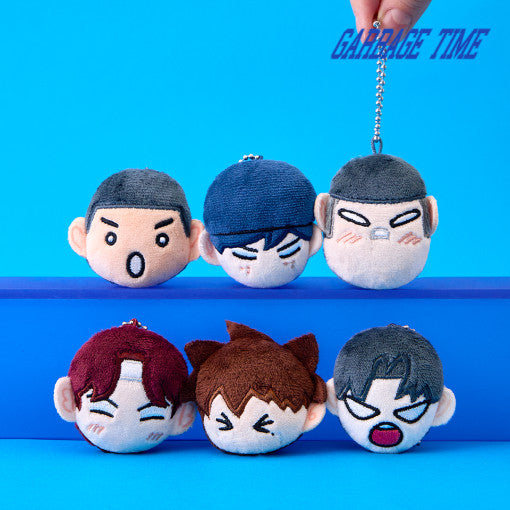 Garbage Time - Jakppung Face Keyring