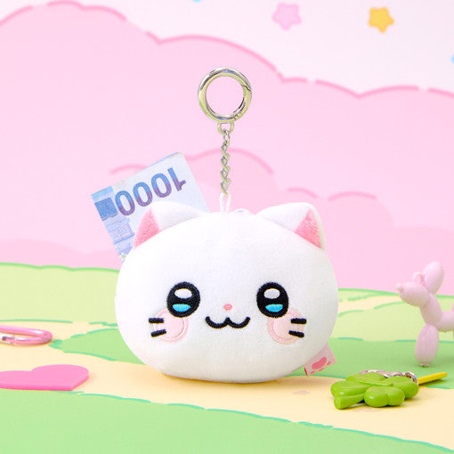 Meow Man - Coin Purse Keyring