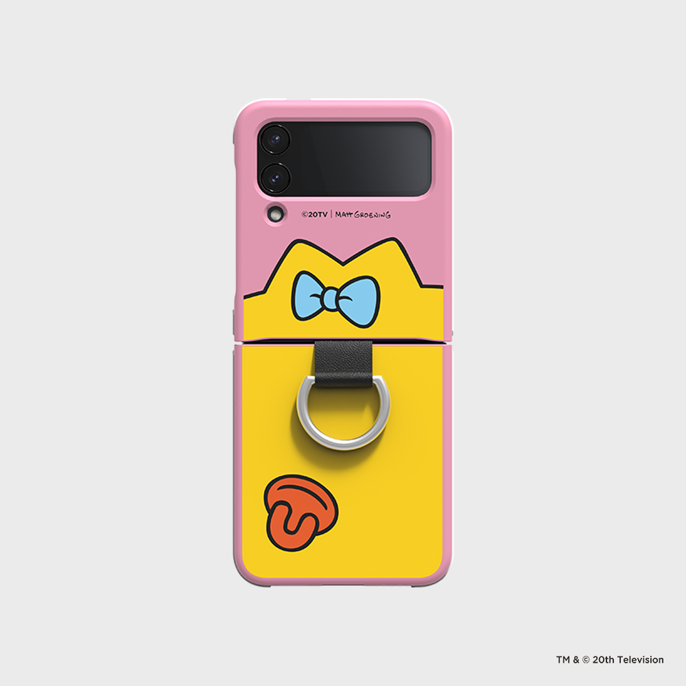 SLBS - Eco Lens Maggie Simpson Cover with Ring (Galaxy Z Flip4)