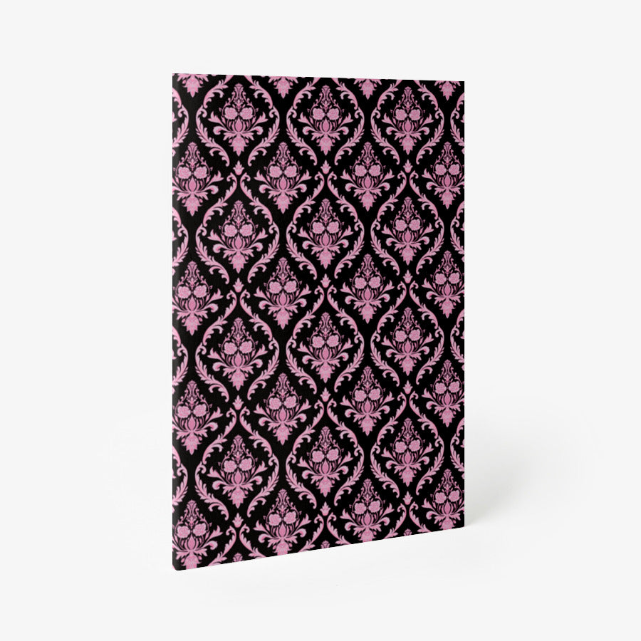 60 WORLD - Pink Damask A6 Notebook